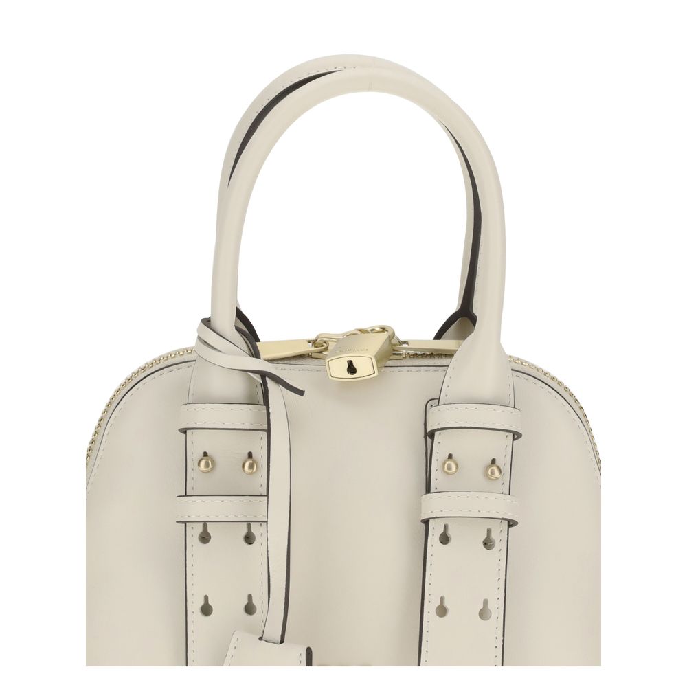 White Calf Leather Bos Taurus Handbag