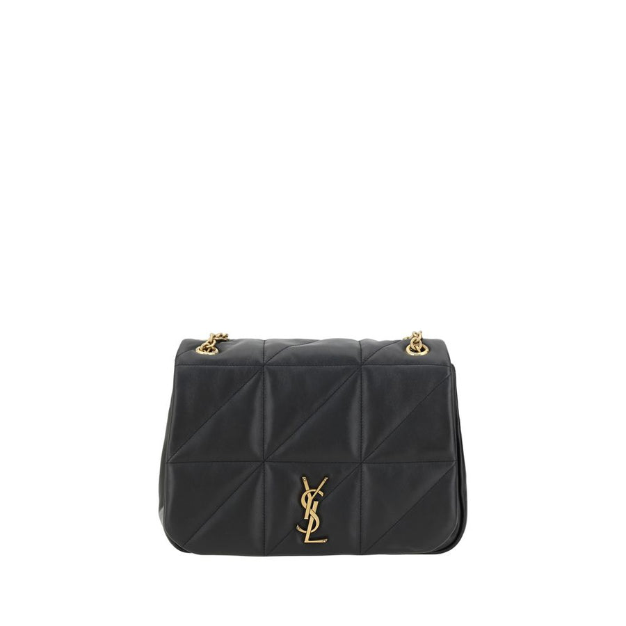 Black Calf Leather Bos Taurus Shoulder Bag