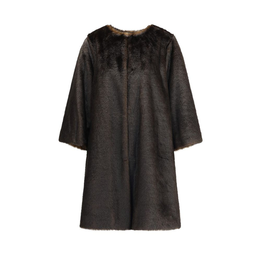 Brown Modacrylic Coat