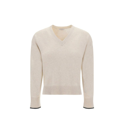 Beige Cashmere Cashmere Sweater