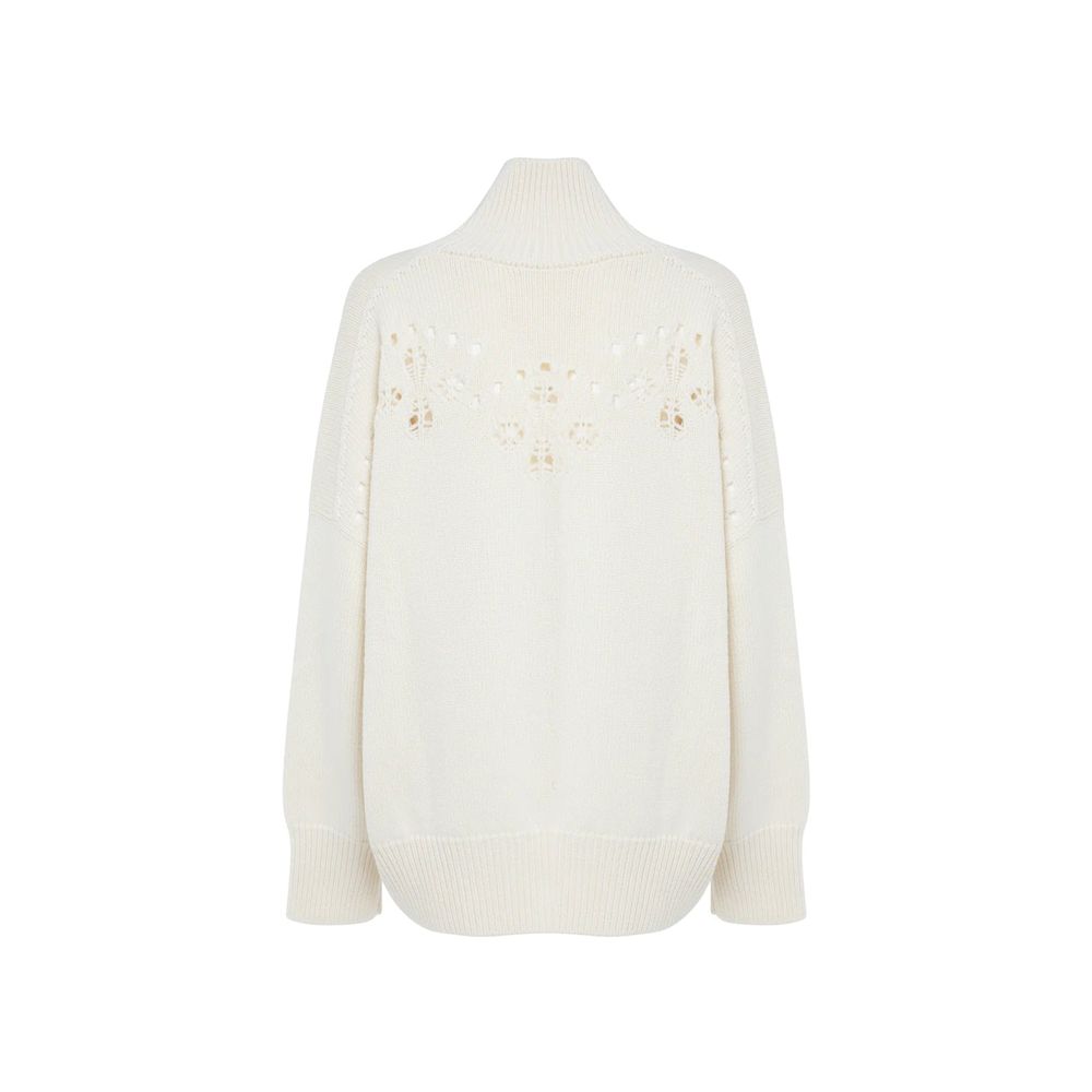 White Wool Sweater