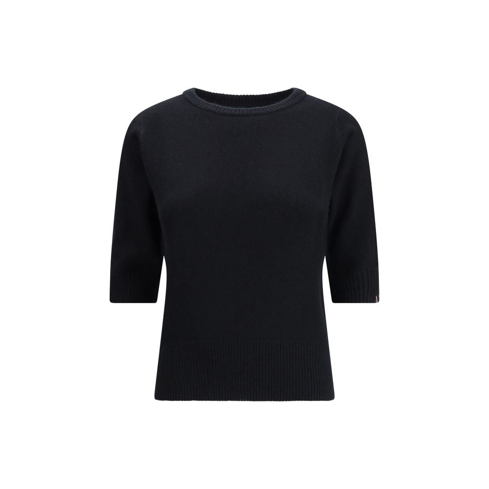 Black Cashmere Sweatshirt
