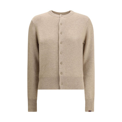 Beige Cashmere Cardigan