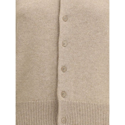 Beige Cashmere Cardigan