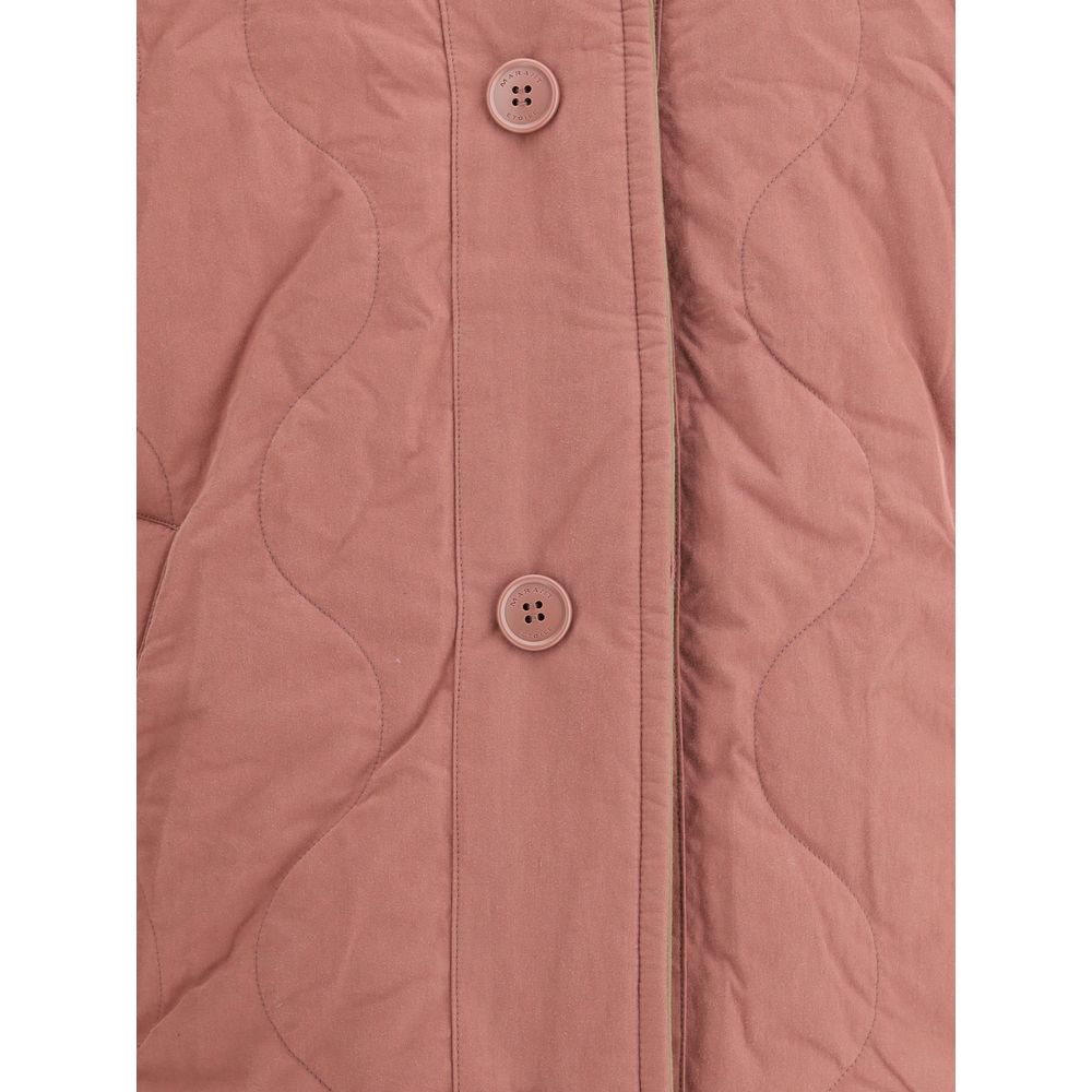 Bicolor Polyester Coat