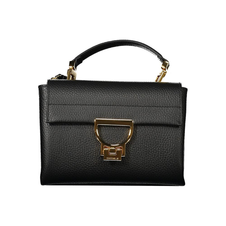 Black Leather Handbag