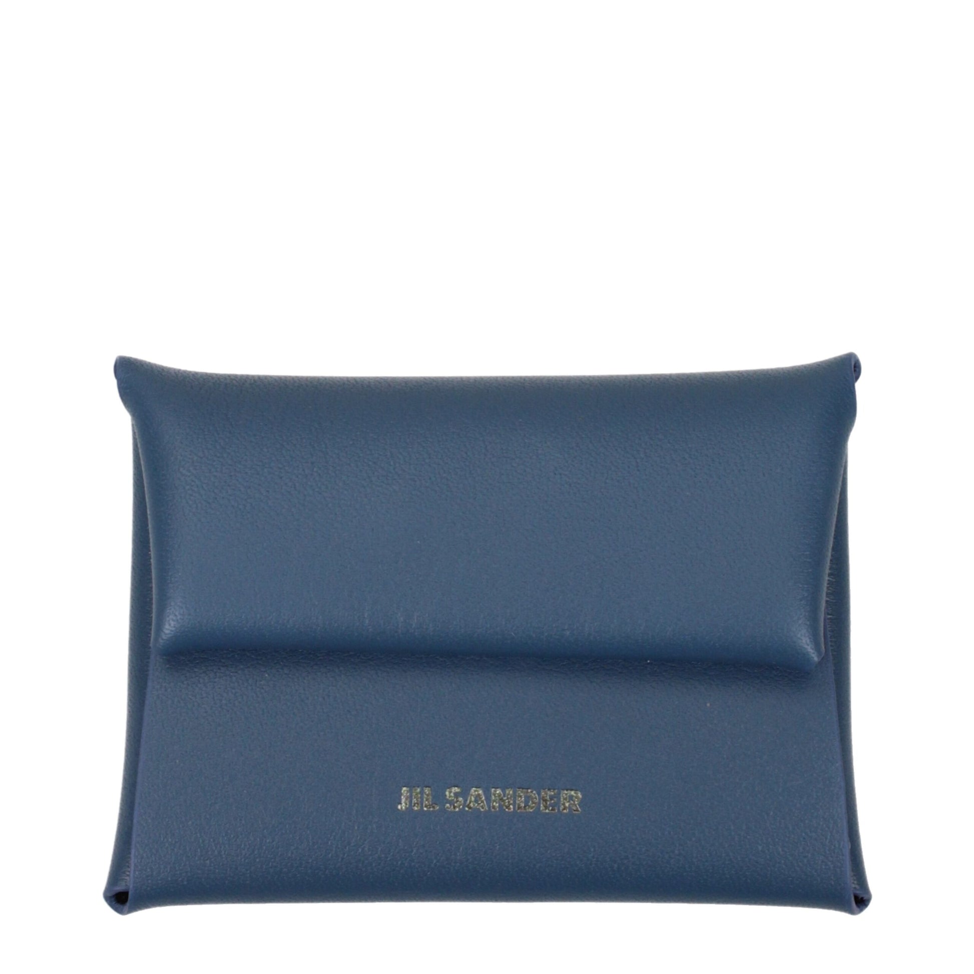 Blue Leather Wallet