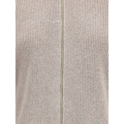 Beige Fleece Wool Coat