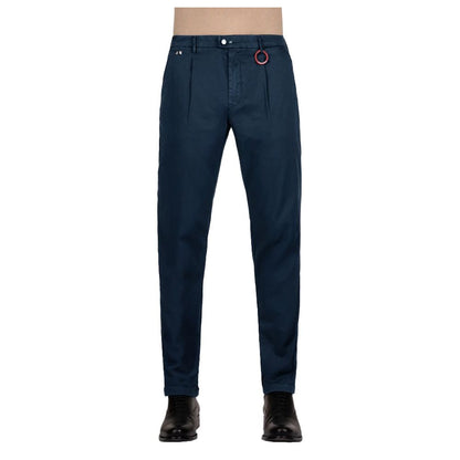 Blue Cotton Pant