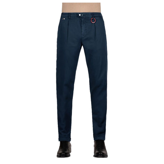 Blue Cotton Pant