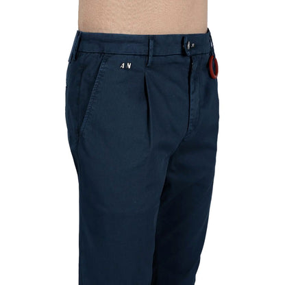 Blue Cotton Pant