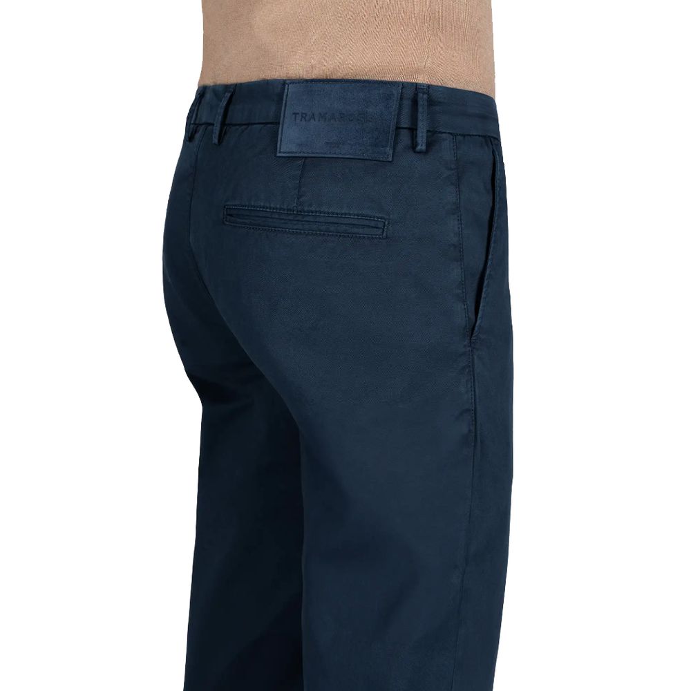 Blue Cotton Pant