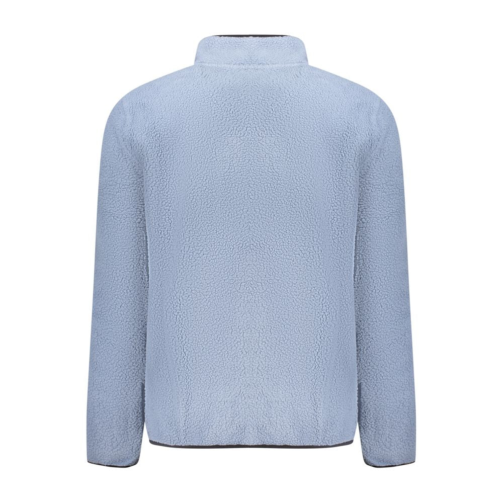 Blue Polyester Sweatshirt