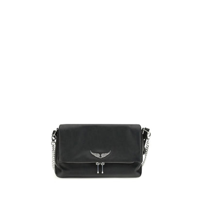 Black Calf Leather Bos Taurus Shoulder Bag