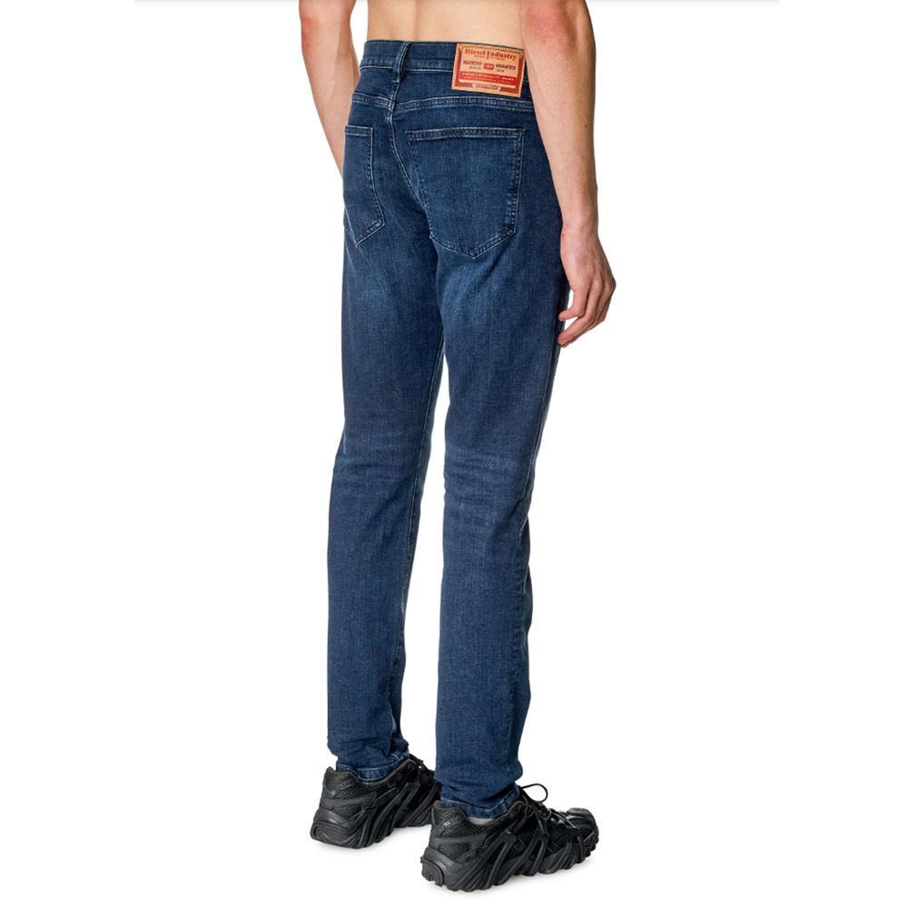 Blue Cotton Jeans Denim