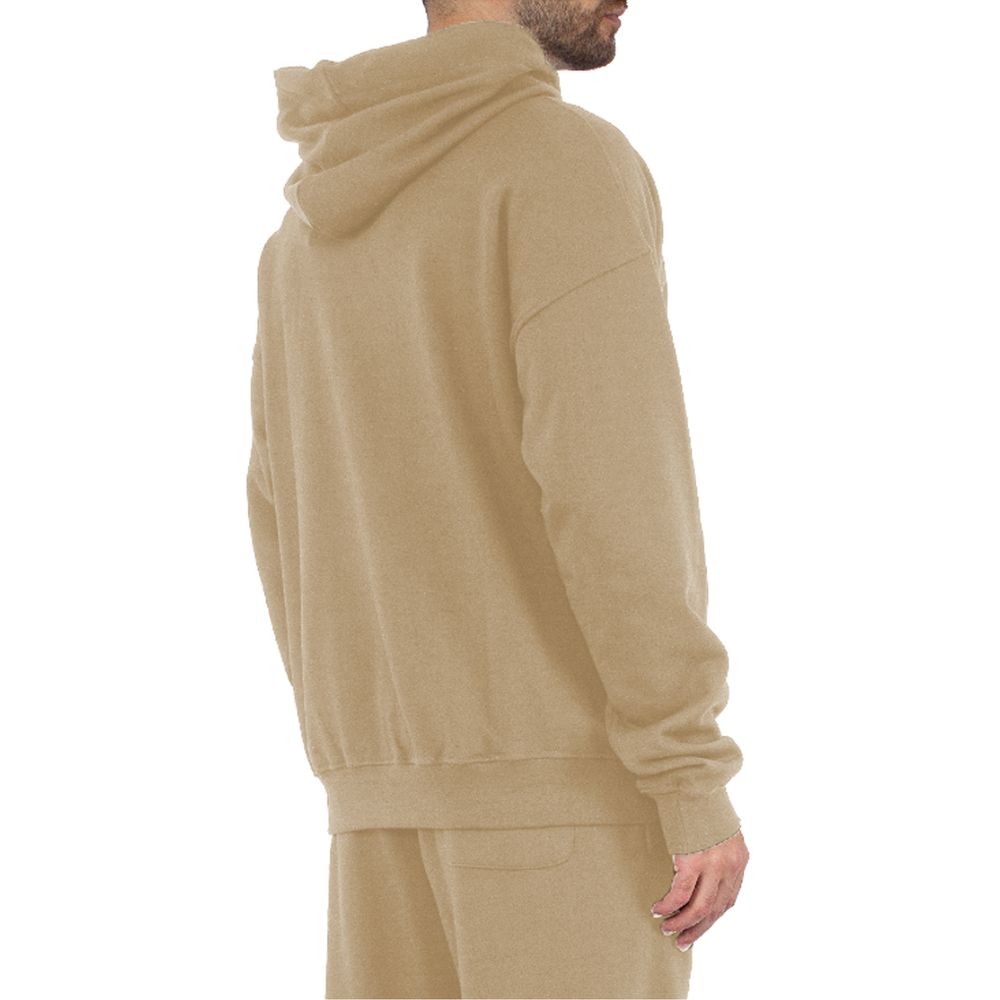 Beige Cotton Sweatshirt