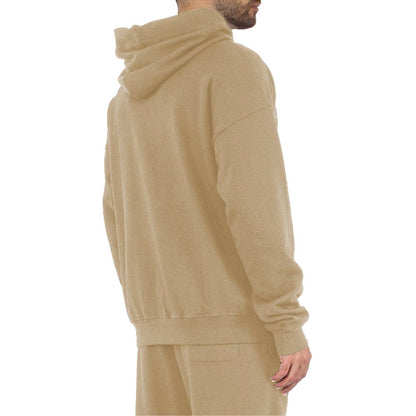 Beige Cotton Sweatshirt
