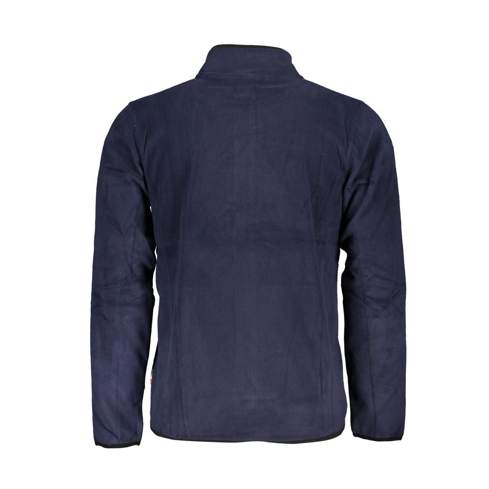 Blue Polyester Sweatshirt