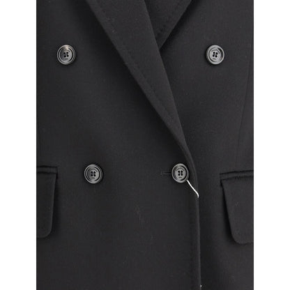 Black Camel Hair  Coat