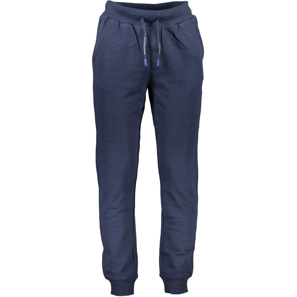 Blue Cotton Pant