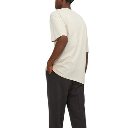 Beige Cotton T-Shirt