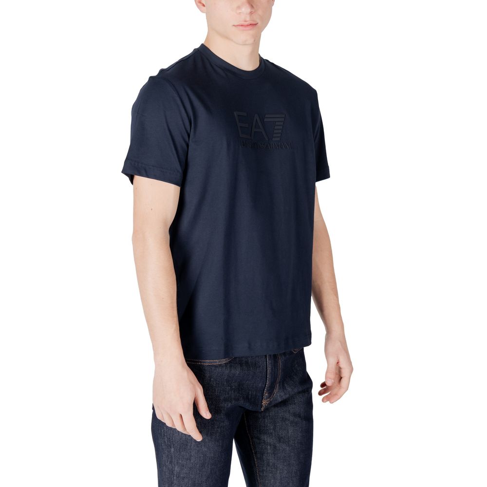 Blue Cotton T-Shirt
