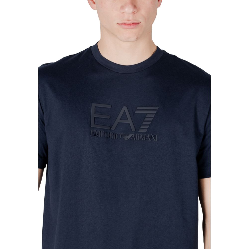 Blue Cotton T-Shirt