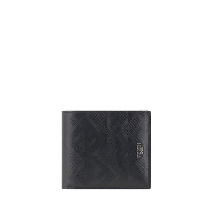 Black Calf Leather Bos Taurus Wallet