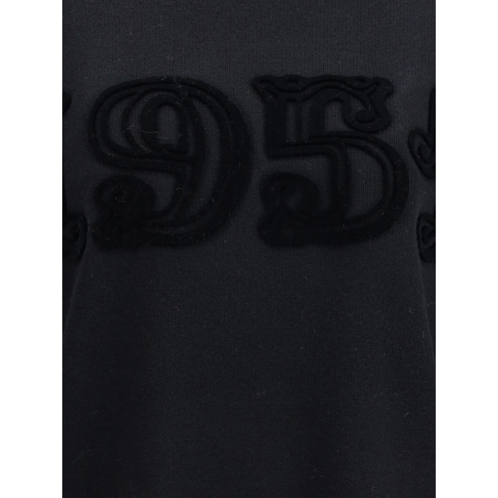 Black Wool Sweatshirt