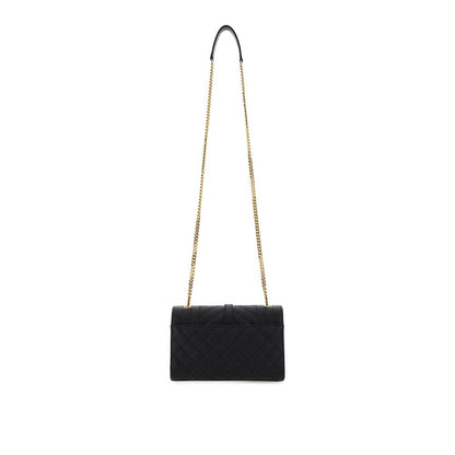 Black Calf Leather Bos Taurus Shoulder Bag