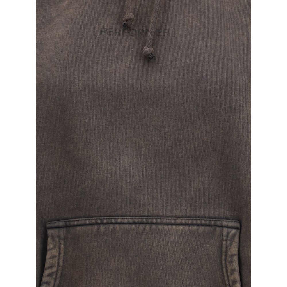 Brown Cotton Sweatshirt