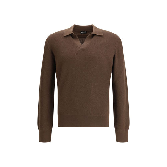 Brown Cashmere Shirt