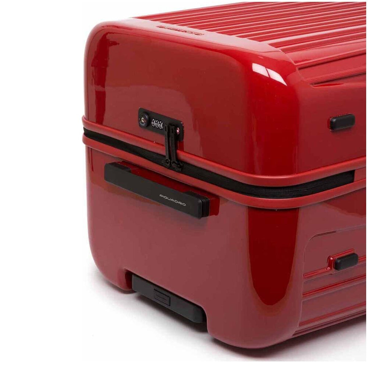 Red Polycarbonate Luggage And Travel