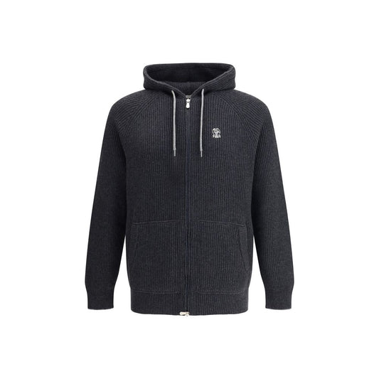 Black Cashmere Hoodie