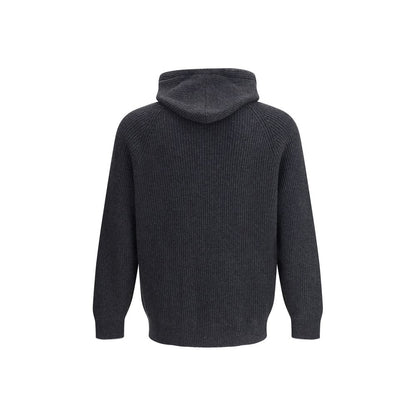 Black Cashmere Hoodie