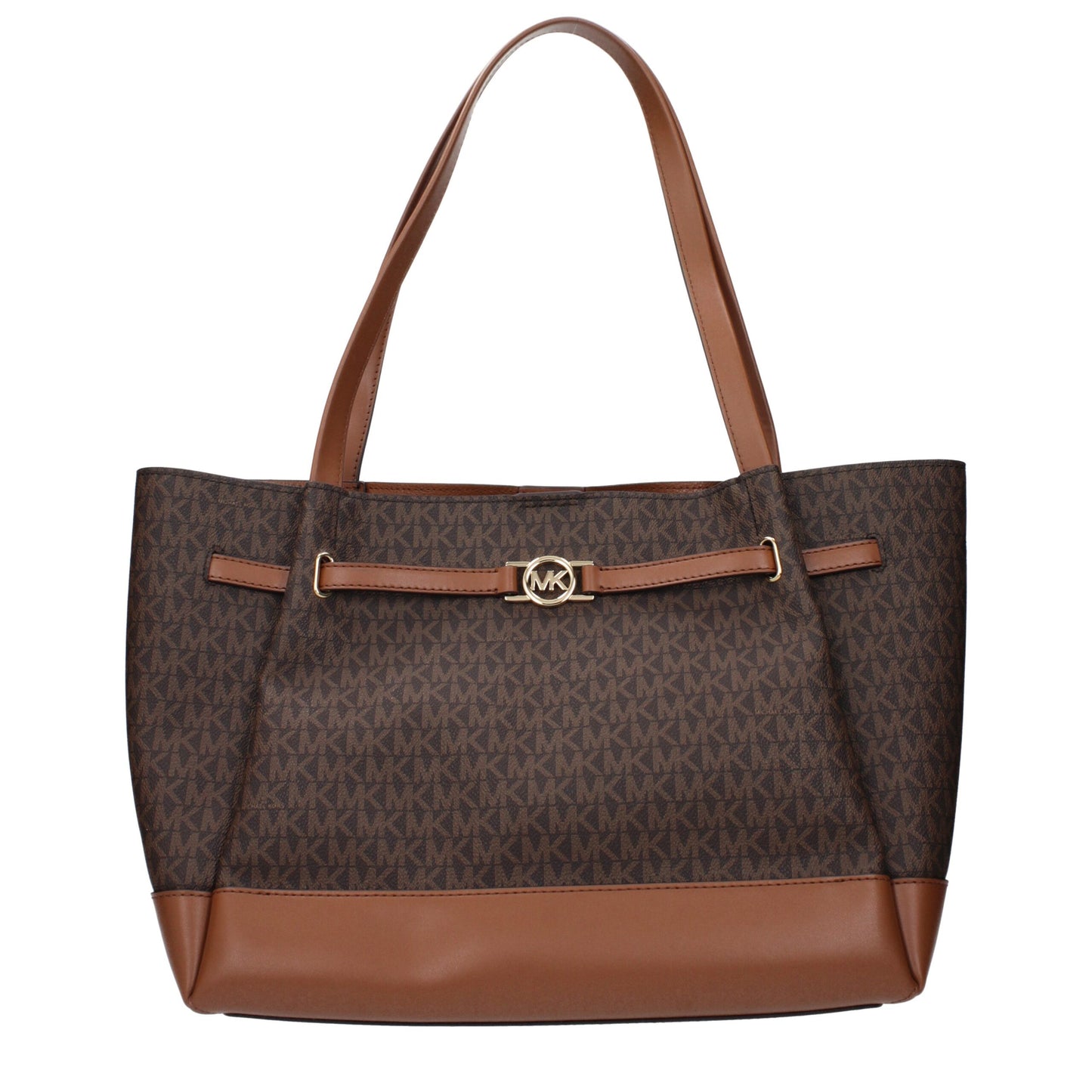 Brown Fabric Shoulder Bag
