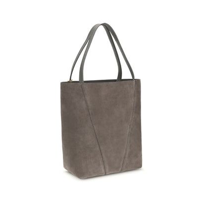 Gray Calf Leather Bos Taurus Shoulder Bag