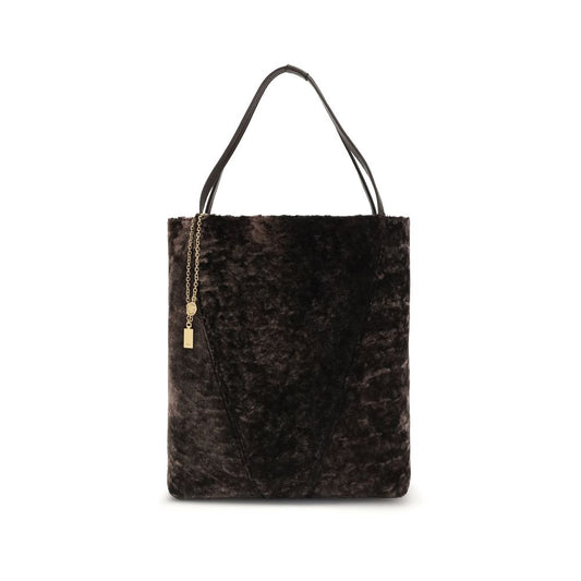 Brown Fur Shoulder Bag