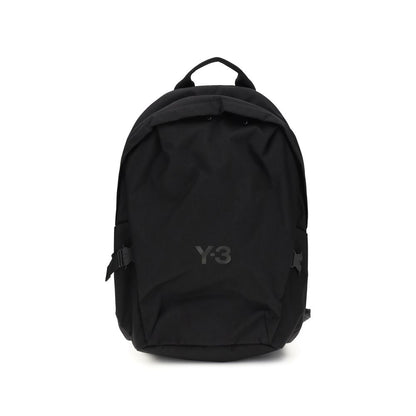 Black Polyester Backpack