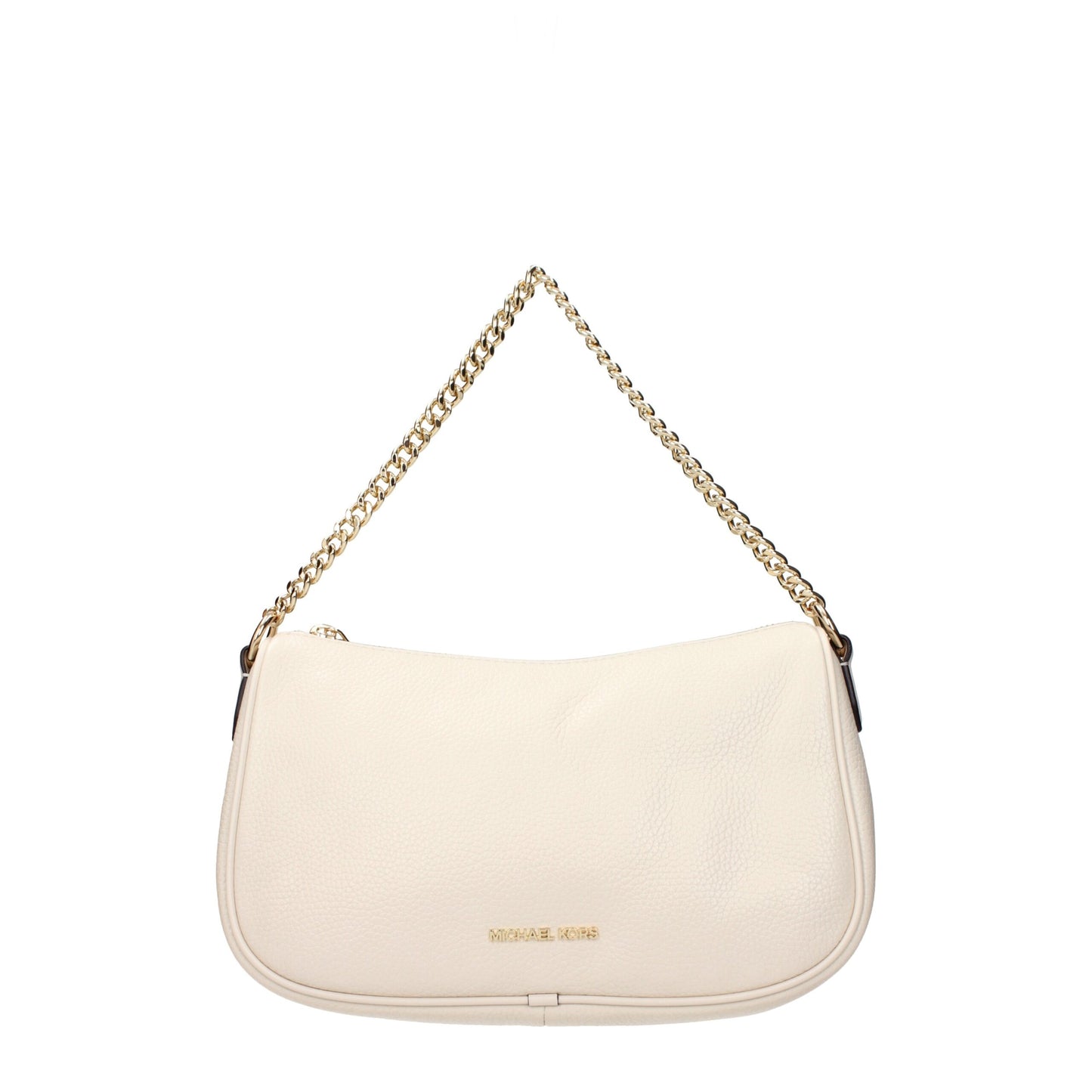 Beige Leather Handbag