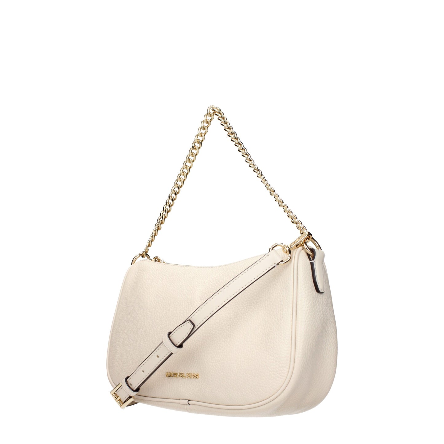 Beige Leather Handbag
