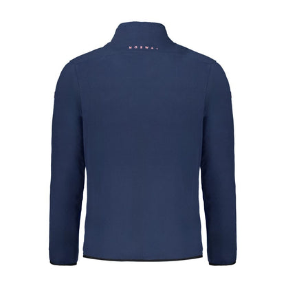 Blue Polyester Sweatshirt