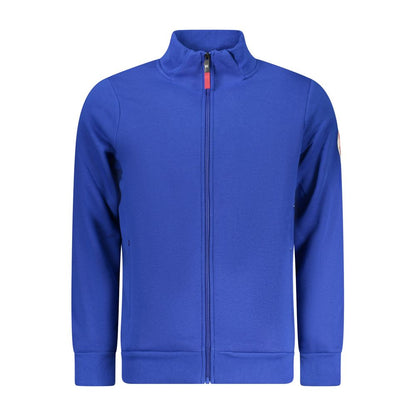 Blue Cotton Men's Sweatshirt