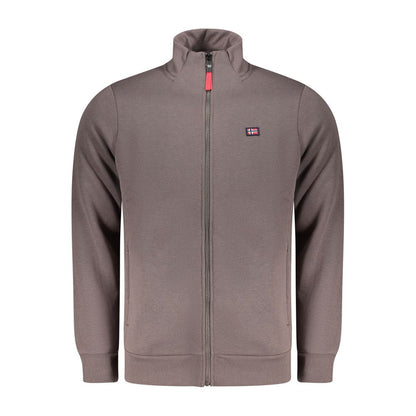 Brown Cotton Sweatshirt