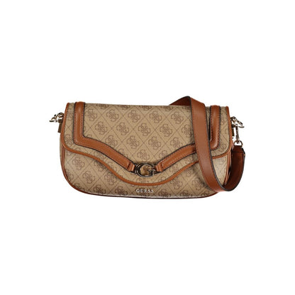 Beige Polyethylene Handbag