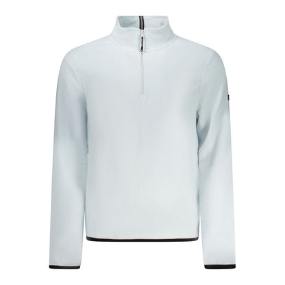 Blue Polyester Sweatshirt