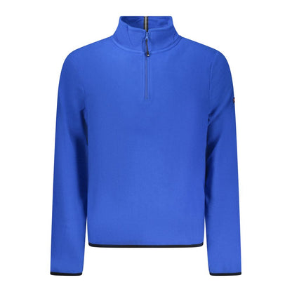 Blue Polyester Sweatshirt