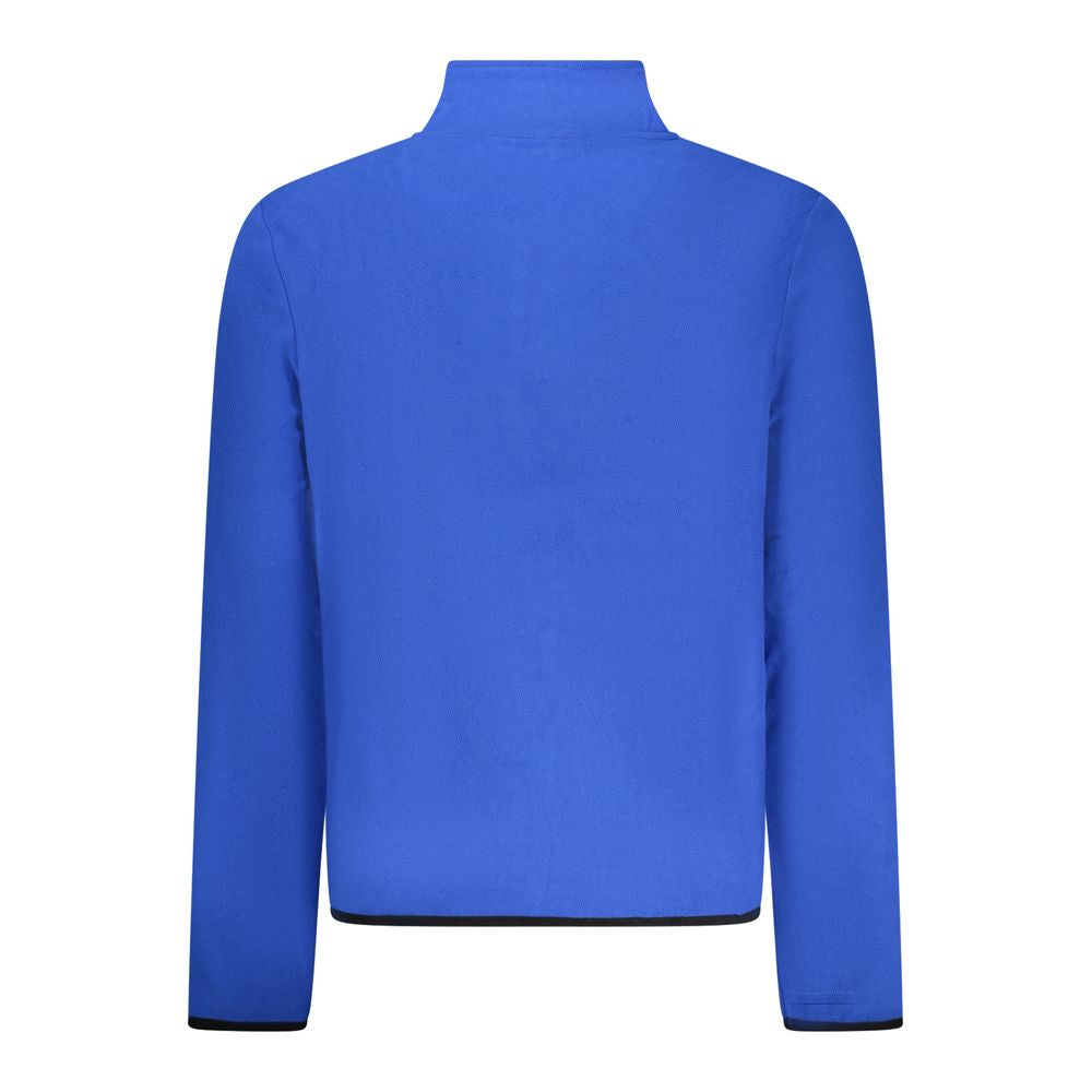 Blue Polyester Sweatshirt