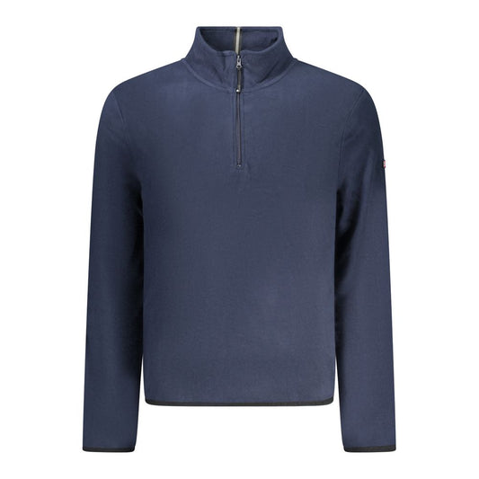 Blue Polyester Sweatshirt