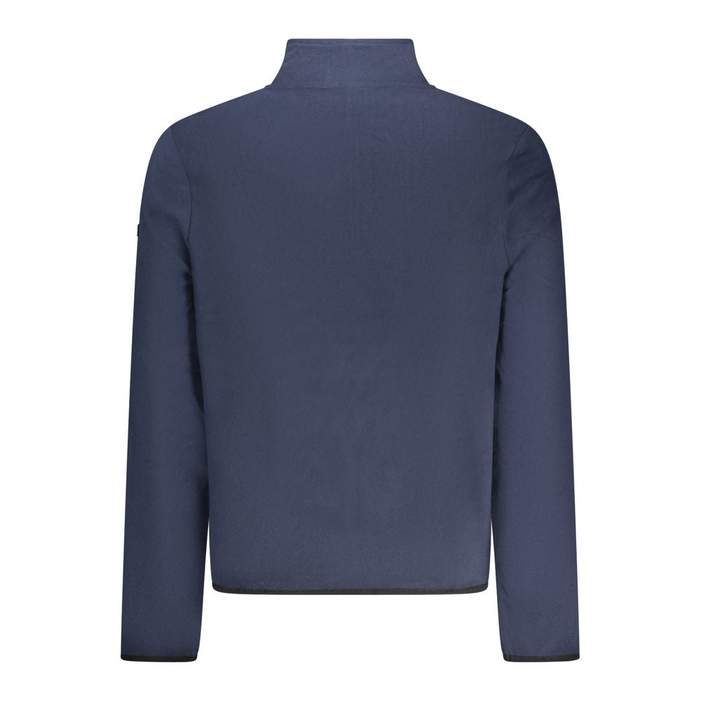 Blue Polyester Sweatshirt